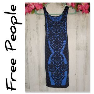 NWOT Free People Midi Fitted Dress